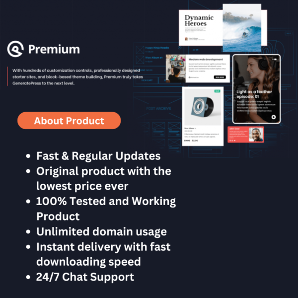 GeneratePress Premium WordPress Plugin